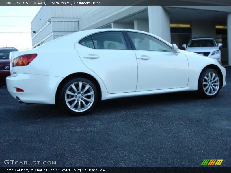 Crystal White / Cashmere Beige 2006 Lexus IS 250 AWD