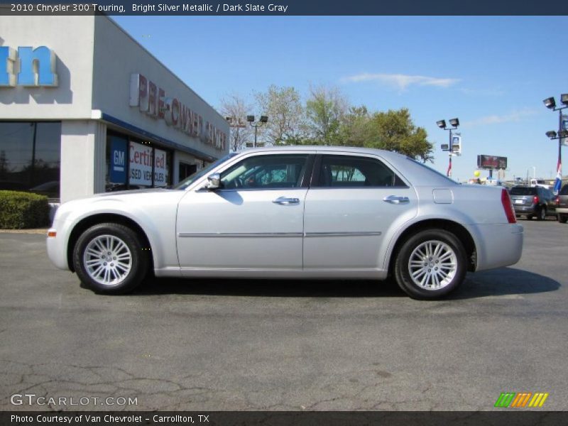 Bright Silver Metallic / Dark Slate Gray 2010 Chrysler 300 Touring