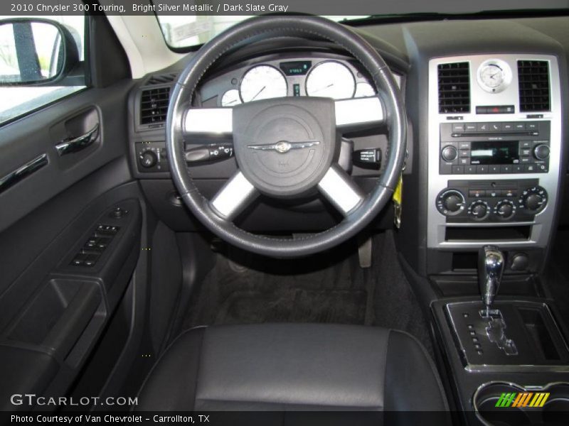Bright Silver Metallic / Dark Slate Gray 2010 Chrysler 300 Touring