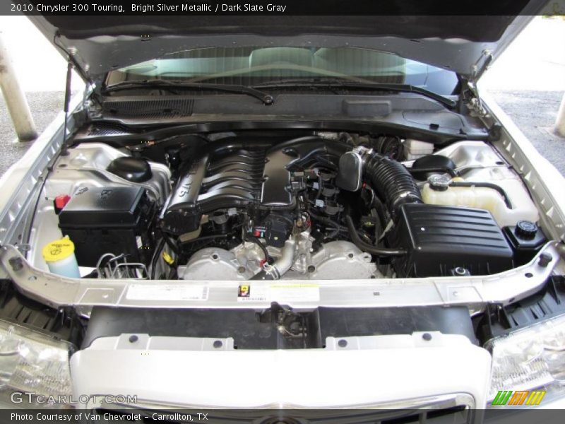 Bright Silver Metallic / Dark Slate Gray 2010 Chrysler 300 Touring
