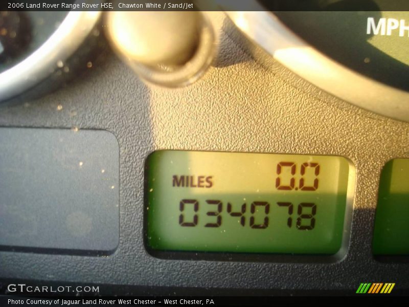 Chawton White / Sand/Jet 2006 Land Rover Range Rover HSE