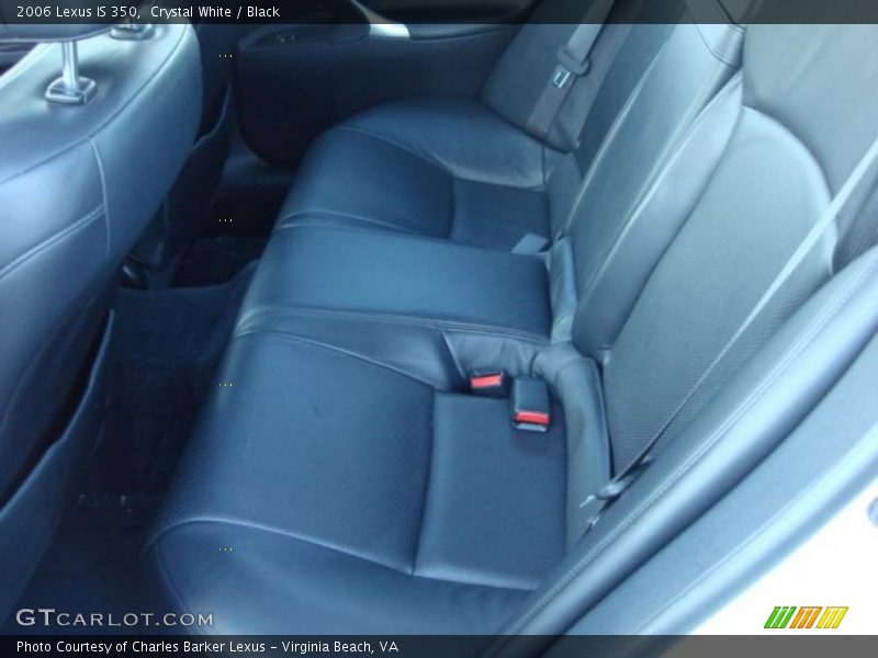 Crystal White / Black 2006 Lexus IS 350