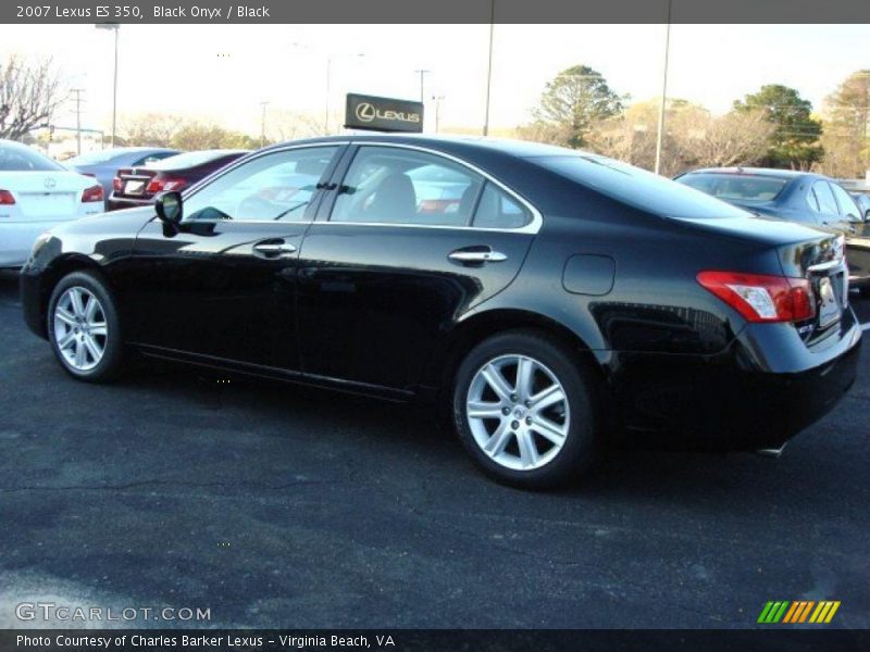 Black Onyx / Black 2007 Lexus ES 350