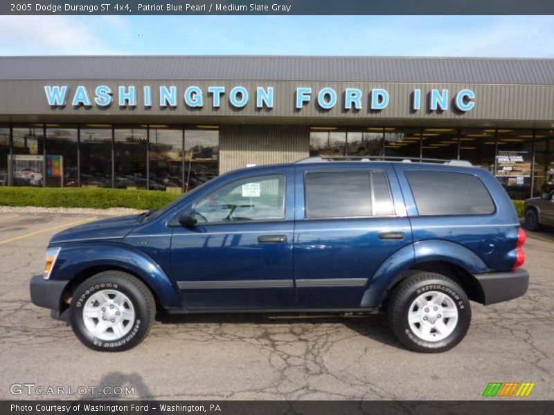 Patriot Blue Pearl / Medium Slate Gray 2005 Dodge Durango ST 4x4