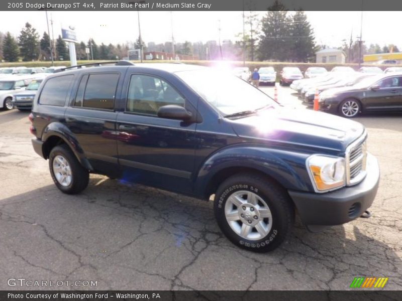 Patriot Blue Pearl / Medium Slate Gray 2005 Dodge Durango ST 4x4