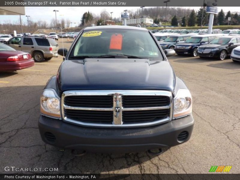 Patriot Blue Pearl / Medium Slate Gray 2005 Dodge Durango ST 4x4