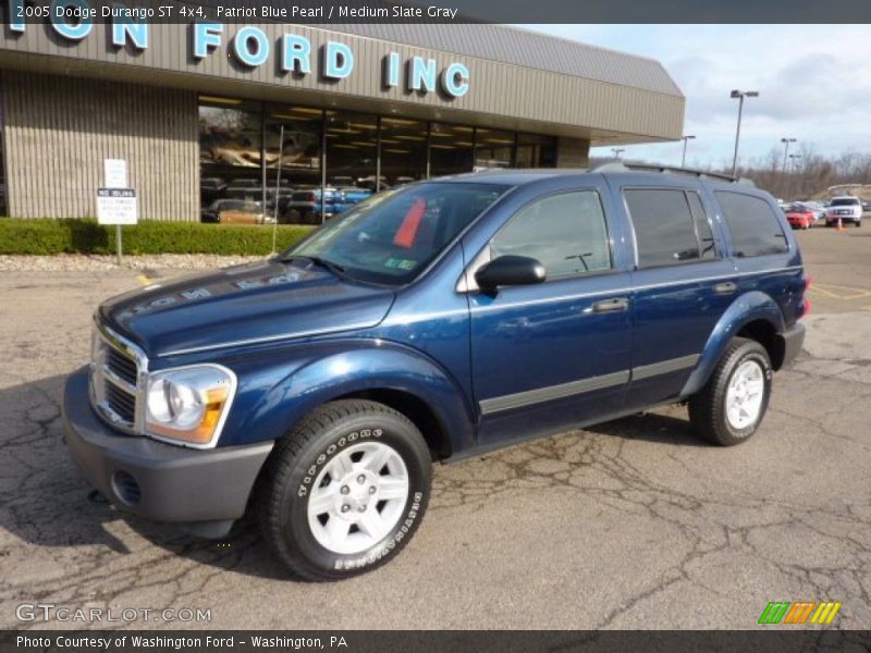 Patriot Blue Pearl / Medium Slate Gray 2005 Dodge Durango ST 4x4