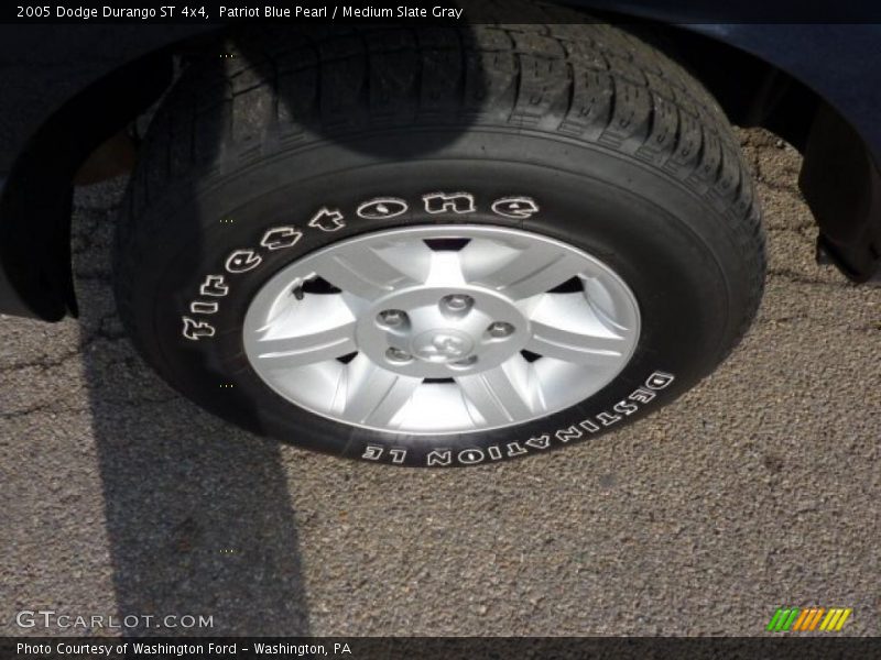 Patriot Blue Pearl / Medium Slate Gray 2005 Dodge Durango ST 4x4