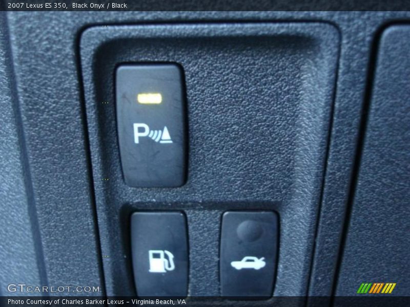Black Onyx / Black 2007 Lexus ES 350