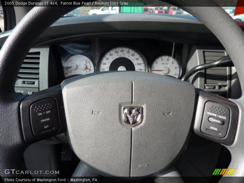 Patriot Blue Pearl / Medium Slate Gray 2005 Dodge Durango ST 4x4