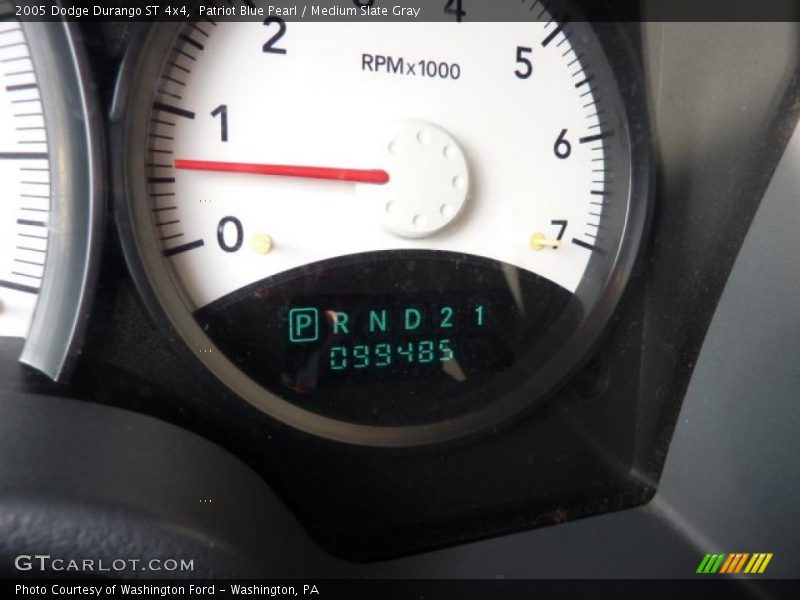 Patriot Blue Pearl / Medium Slate Gray 2005 Dodge Durango ST 4x4