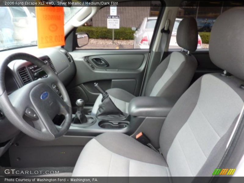 Silver Metallic / Medium/Dark Flint 2006 Ford Escape XLS 4WD