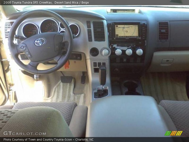 Desert Sand Mica / Beige 2008 Toyota Tundra SR5 CrewMax