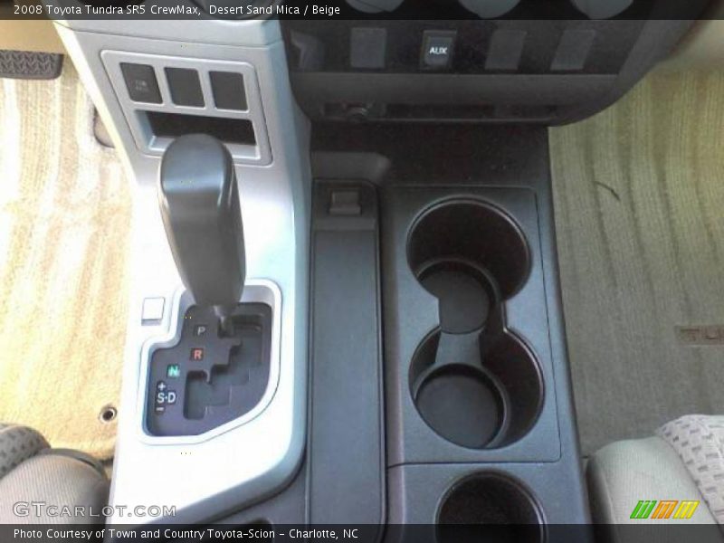 Desert Sand Mica / Beige 2008 Toyota Tundra SR5 CrewMax
