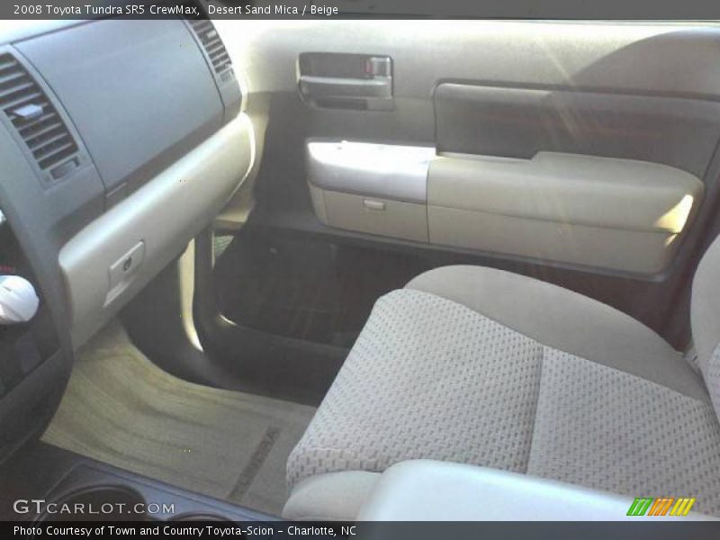 Desert Sand Mica / Beige 2008 Toyota Tundra SR5 CrewMax