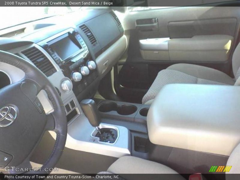 Desert Sand Mica / Beige 2008 Toyota Tundra SR5 CrewMax