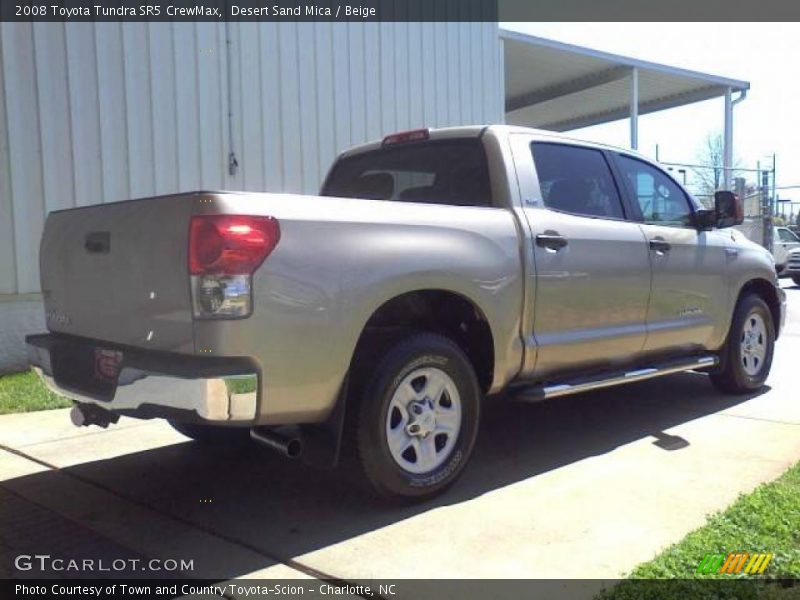 Desert Sand Mica / Beige 2008 Toyota Tundra SR5 CrewMax