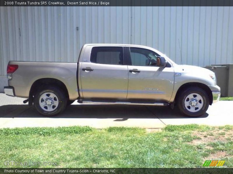 Desert Sand Mica / Beige 2008 Toyota Tundra SR5 CrewMax