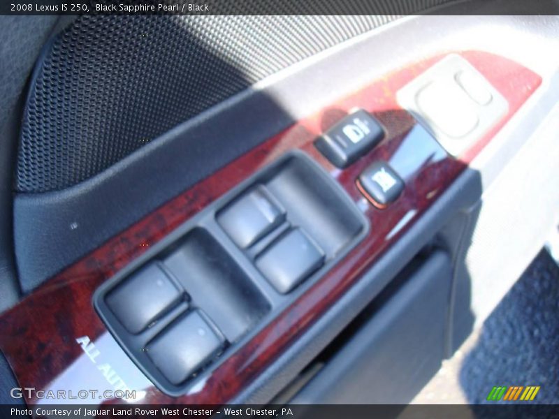Black Sapphire Pearl / Black 2008 Lexus IS 250