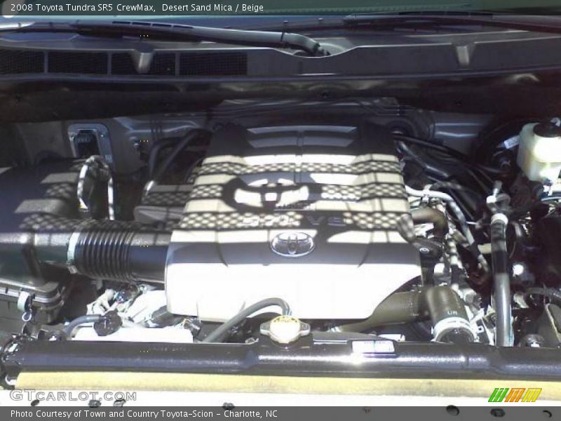 Desert Sand Mica / Beige 2008 Toyota Tundra SR5 CrewMax