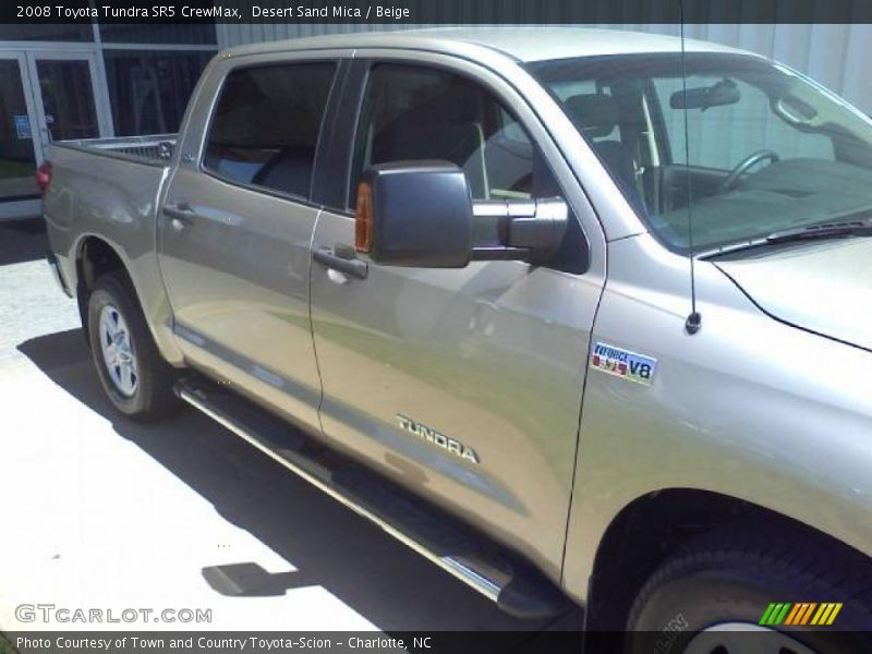 Desert Sand Mica / Beige 2008 Toyota Tundra SR5 CrewMax