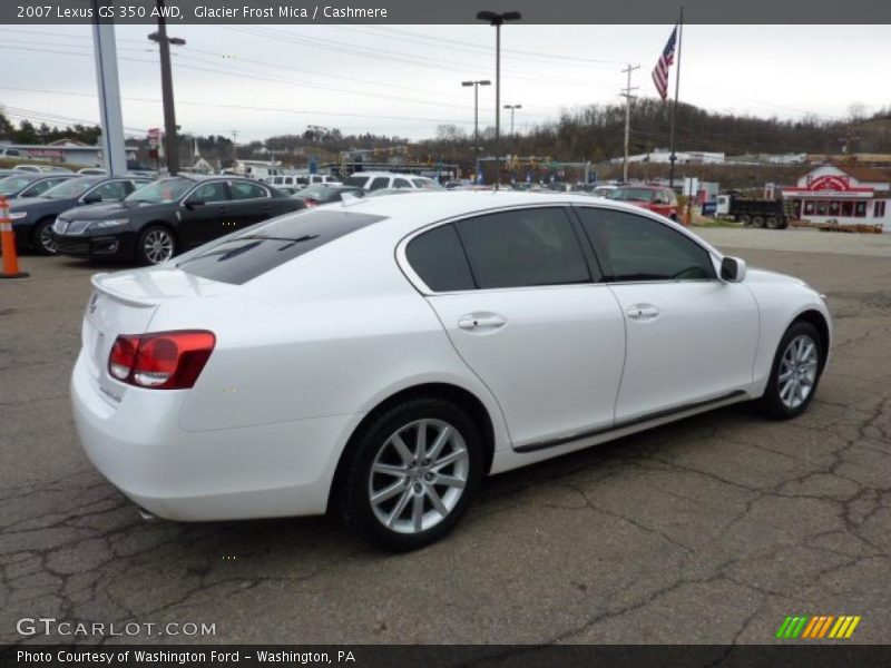 Glacier Frost Mica / Cashmere 2007 Lexus GS 350 AWD