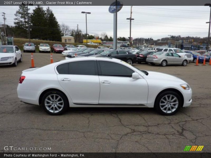 Glacier Frost Mica / Cashmere 2007 Lexus GS 350 AWD