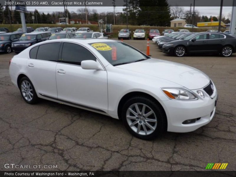 Glacier Frost Mica / Cashmere 2007 Lexus GS 350 AWD