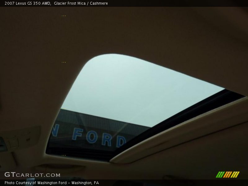 Glacier Frost Mica / Cashmere 2007 Lexus GS 350 AWD