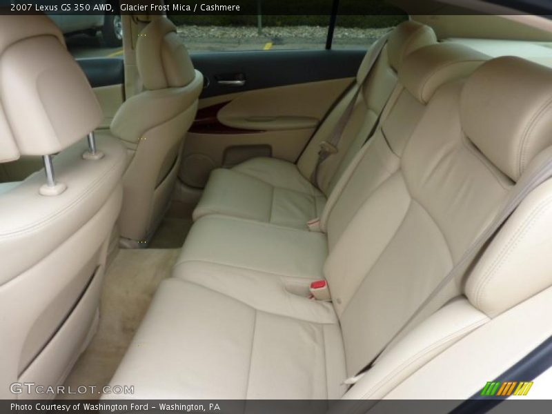 Glacier Frost Mica / Cashmere 2007 Lexus GS 350 AWD