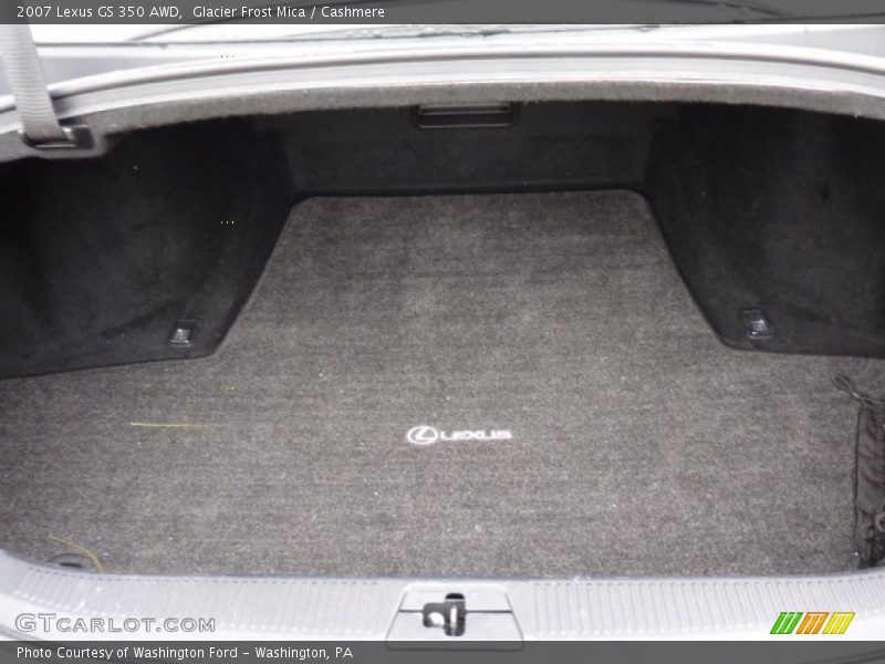 Glacier Frost Mica / Cashmere 2007 Lexus GS 350 AWD