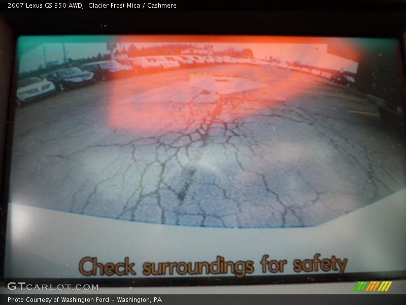 Glacier Frost Mica / Cashmere 2007 Lexus GS 350 AWD