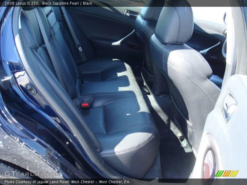 Black Sapphire Pearl / Black 2008 Lexus IS 250