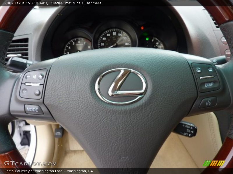 Glacier Frost Mica / Cashmere 2007 Lexus GS 350 AWD