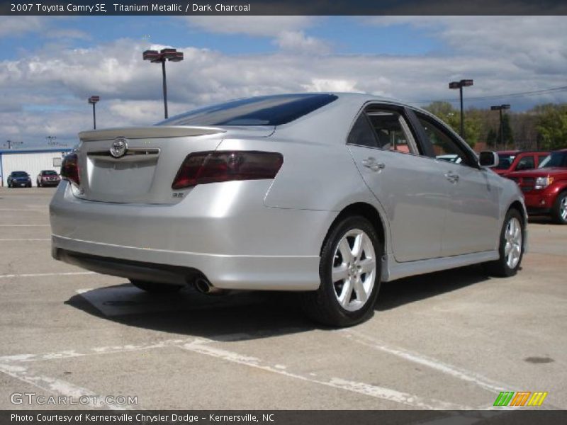 Titanium Metallic / Dark Charcoal 2007 Toyota Camry SE