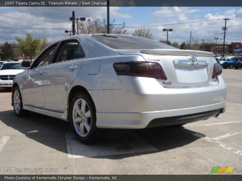 Titanium Metallic / Dark Charcoal 2007 Toyota Camry SE