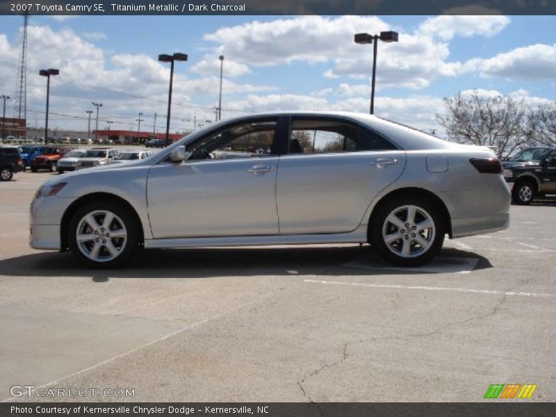 Titanium Metallic / Dark Charcoal 2007 Toyota Camry SE