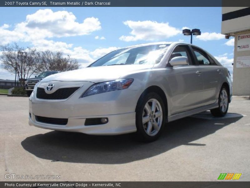 Titanium Metallic / Dark Charcoal 2007 Toyota Camry SE