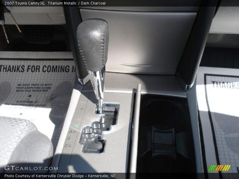 Titanium Metallic / Dark Charcoal 2007 Toyota Camry SE