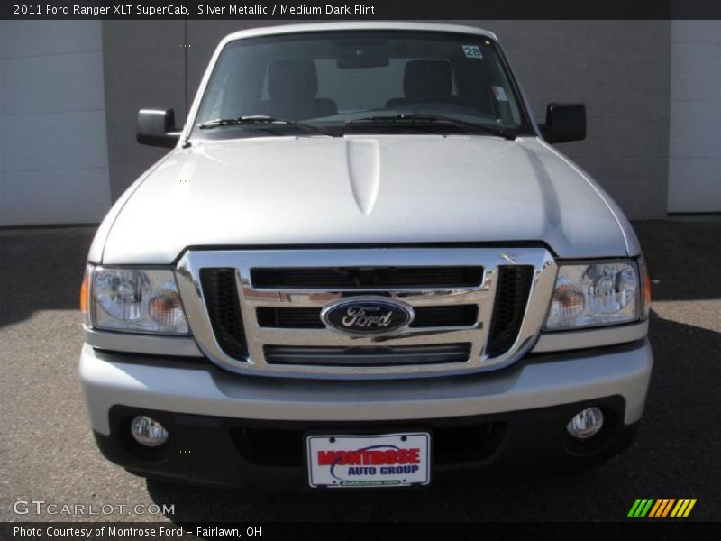 Silver Metallic / Medium Dark Flint 2011 Ford Ranger XLT SuperCab
