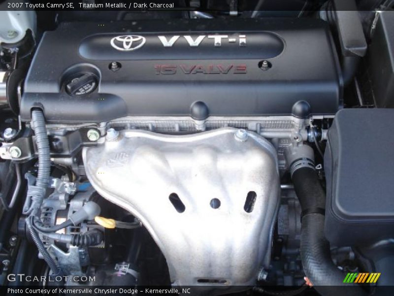 Titanium Metallic / Dark Charcoal 2007 Toyota Camry SE