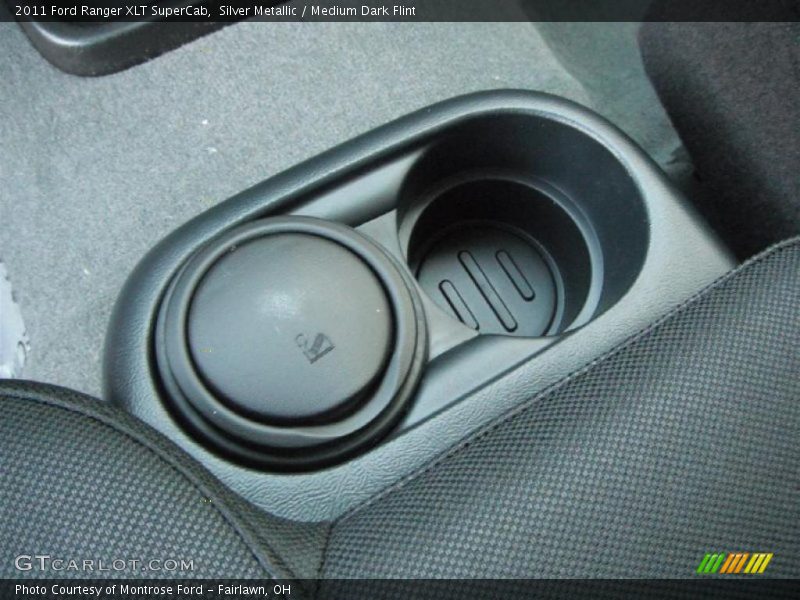 Silver Metallic / Medium Dark Flint 2011 Ford Ranger XLT SuperCab
