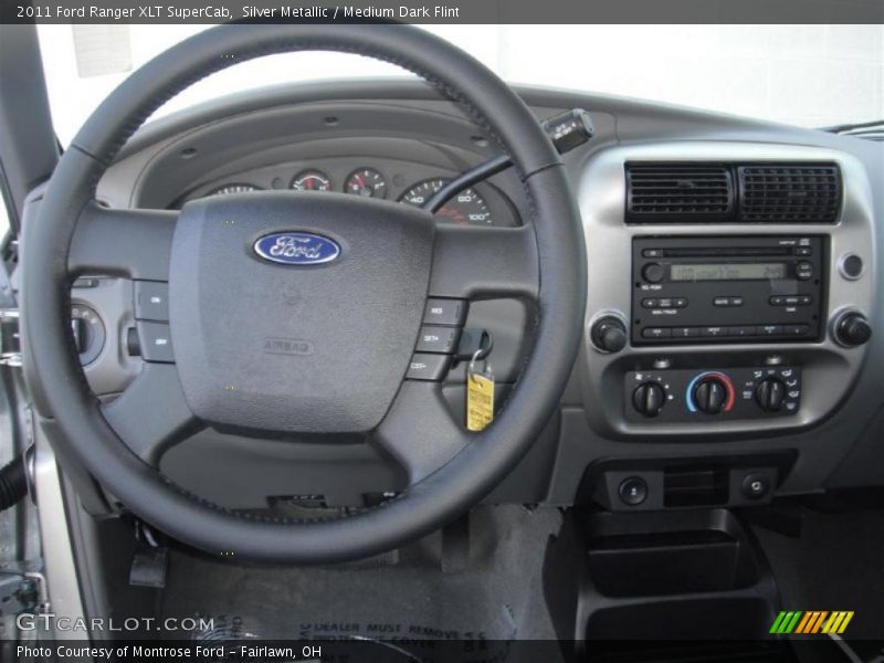 Dashboard of 2011 Ranger XLT SuperCab