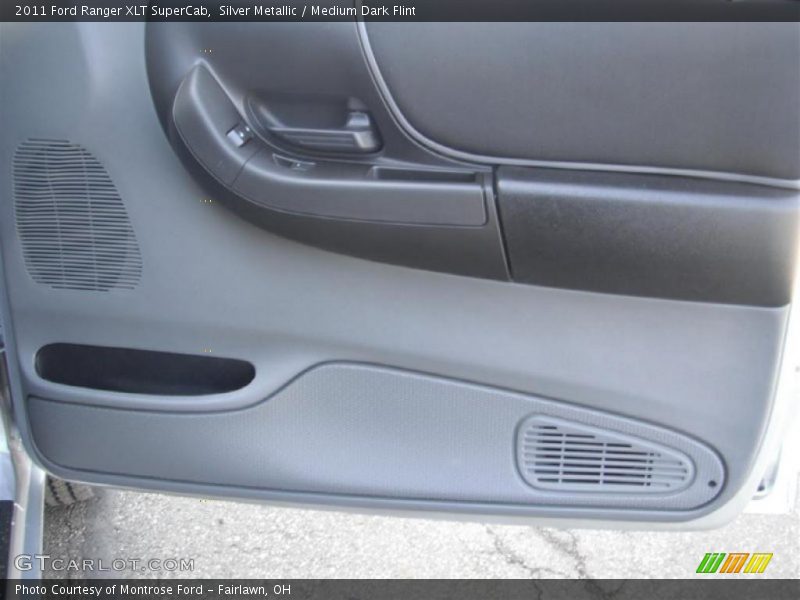 Silver Metallic / Medium Dark Flint 2011 Ford Ranger XLT SuperCab