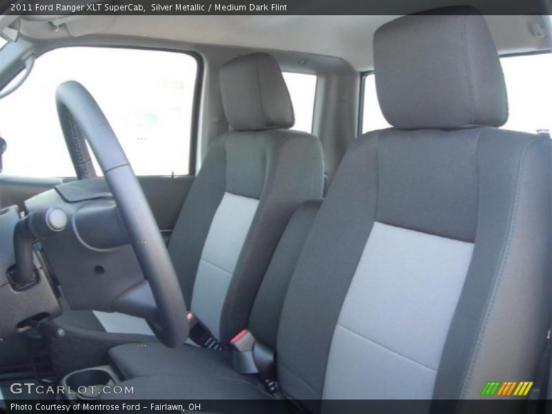 2011 Ranger XLT SuperCab Medium Dark Flint Interior