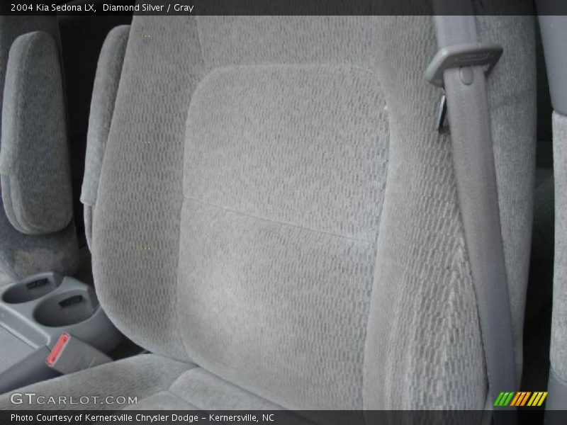 Diamond Silver / Gray 2004 Kia Sedona LX