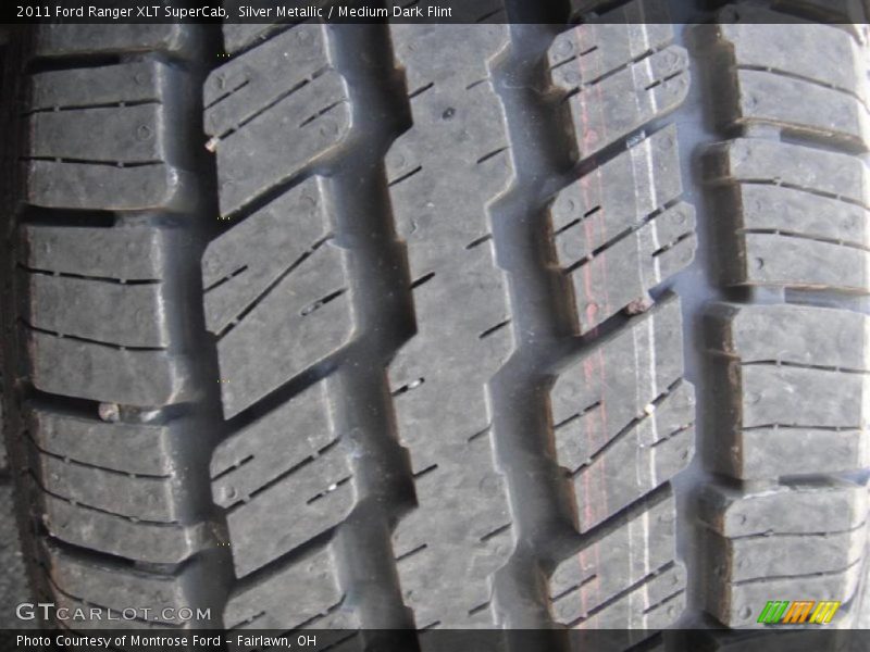 Silver Metallic / Medium Dark Flint 2011 Ford Ranger XLT SuperCab