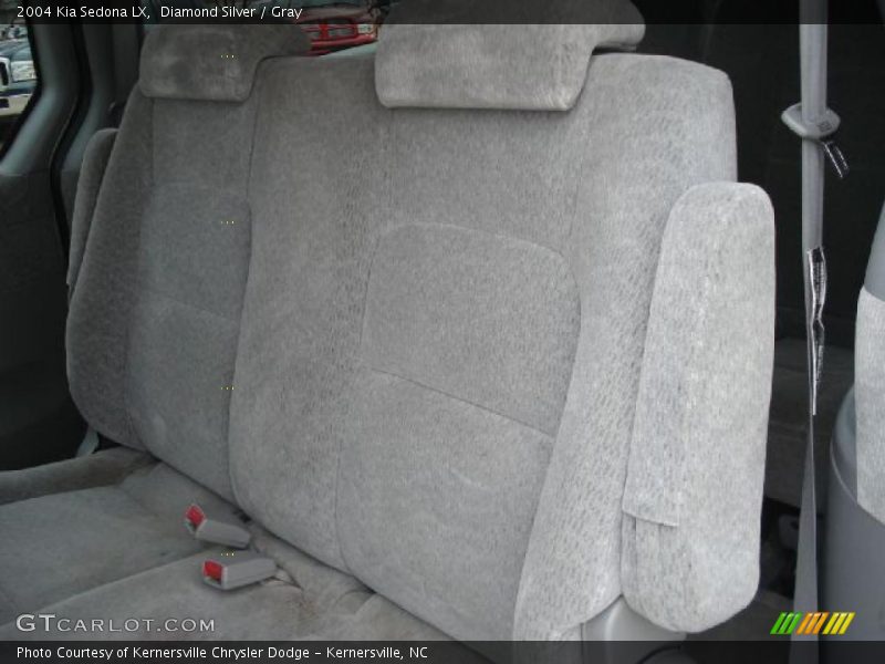 Diamond Silver / Gray 2004 Kia Sedona LX
