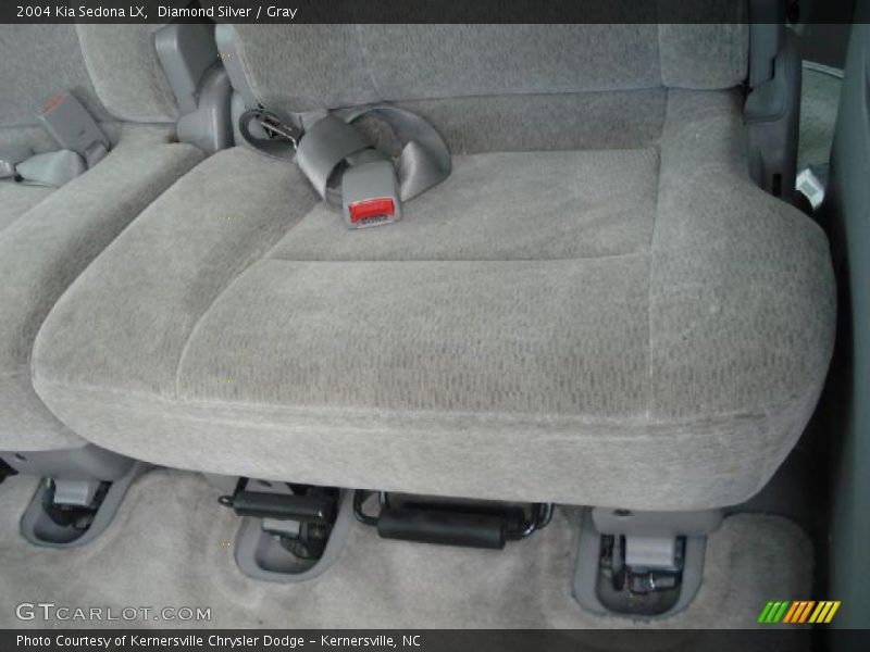 Diamond Silver / Gray 2004 Kia Sedona LX