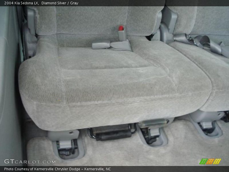 Diamond Silver / Gray 2004 Kia Sedona LX